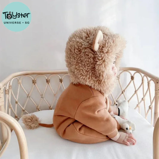 Infant Lion Costume Rompers
