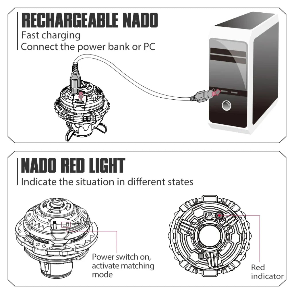 Infinity Nado 3 Electronic Boxing Bear Infrared Controller Infinity Nado