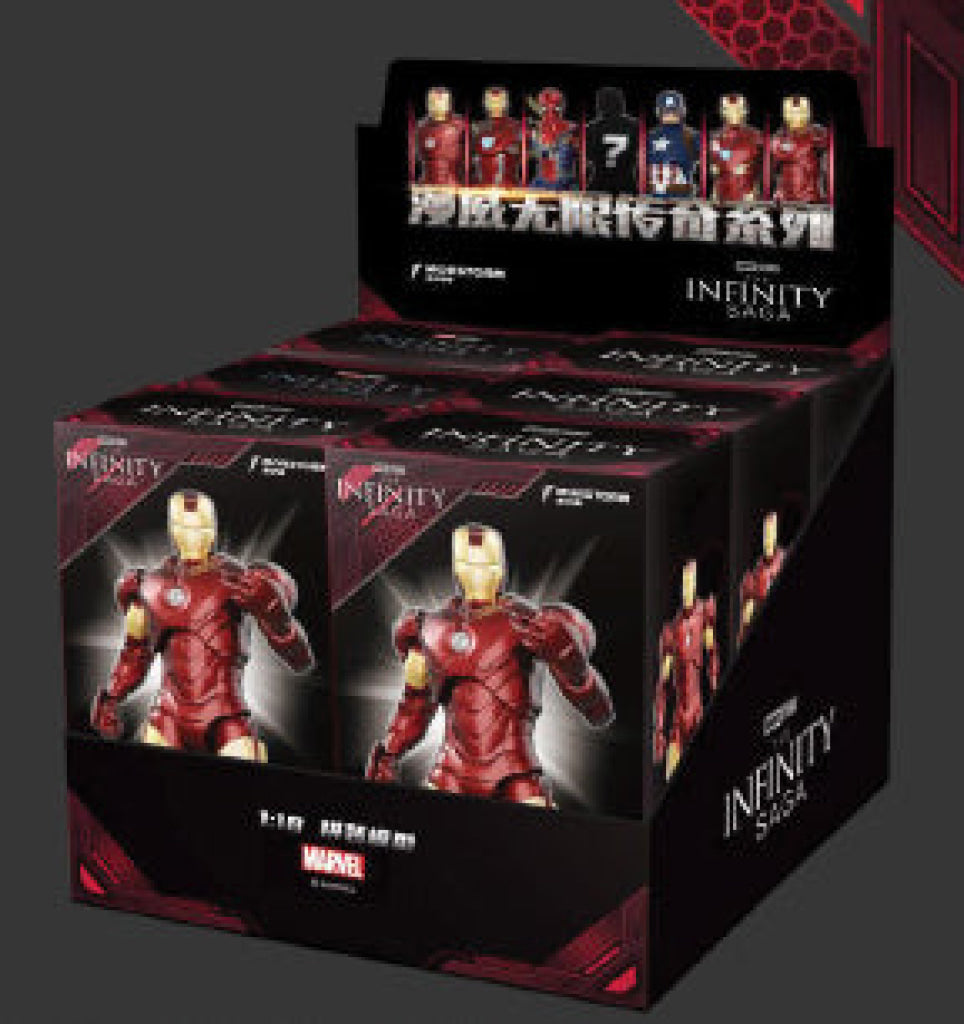 Infinity Saga Avengers 1:18 Assembly Model (Blind Box) Sealed Box Of 6 Pieces Marvel