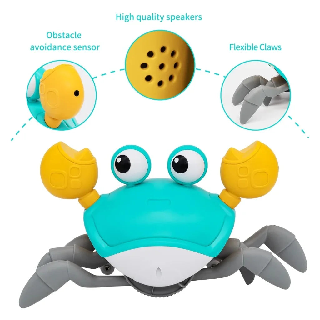 Interactive Dancing Crab