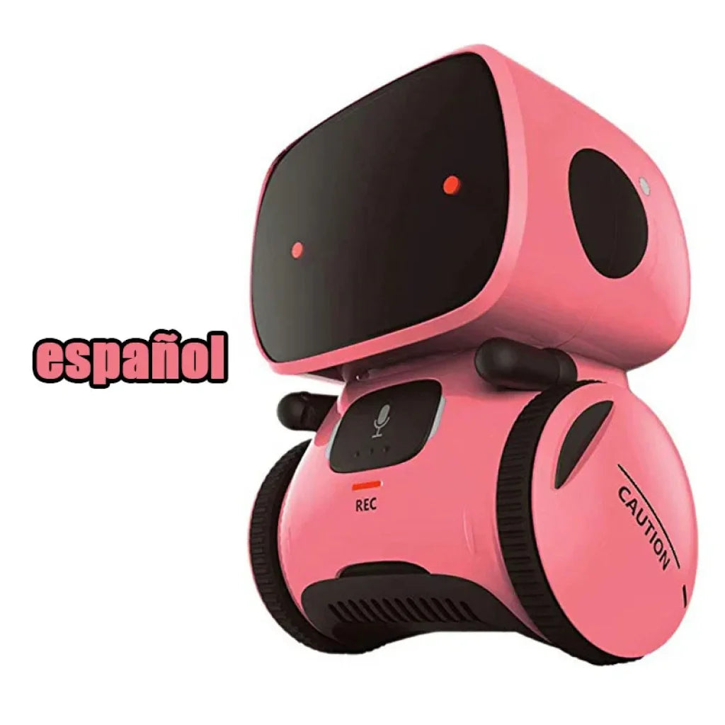 Interactive Intelligent Robots Voice & Touch control - Es-Pink