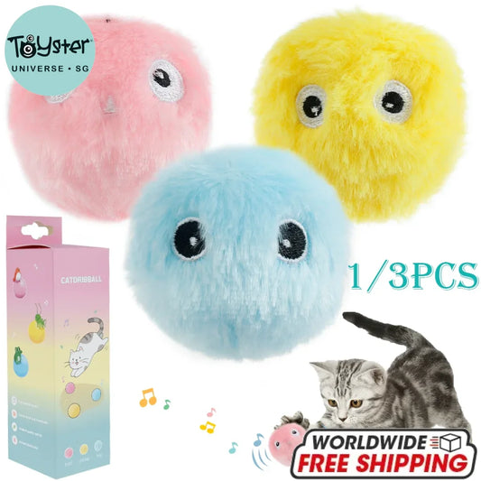 Interactive Pet Plush Ball Plush