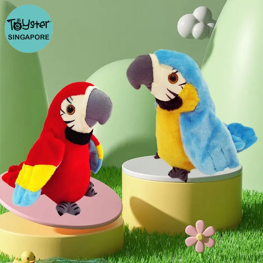Interactive Recordable And Musical Colorful Chatty Parrot