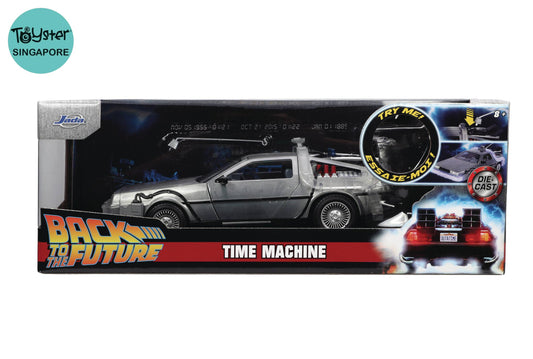 Jada Back To The Future 1:24 Time Machine Die-Cast Vehicle