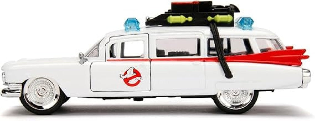 Jada Hollywood Rides Ghostbusters Ecto-1 1:32 Die-Cast Vehicle Back To The Future