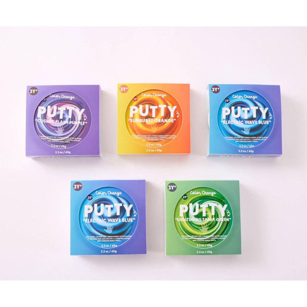 J’adore Color Change Putty - Lightening Spark Green - J’adore