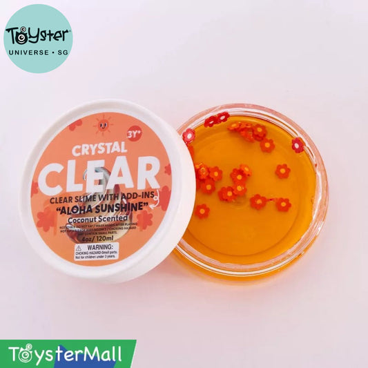 J’Adore Crystal Clear Slime Aloha Sunshine - J’adore