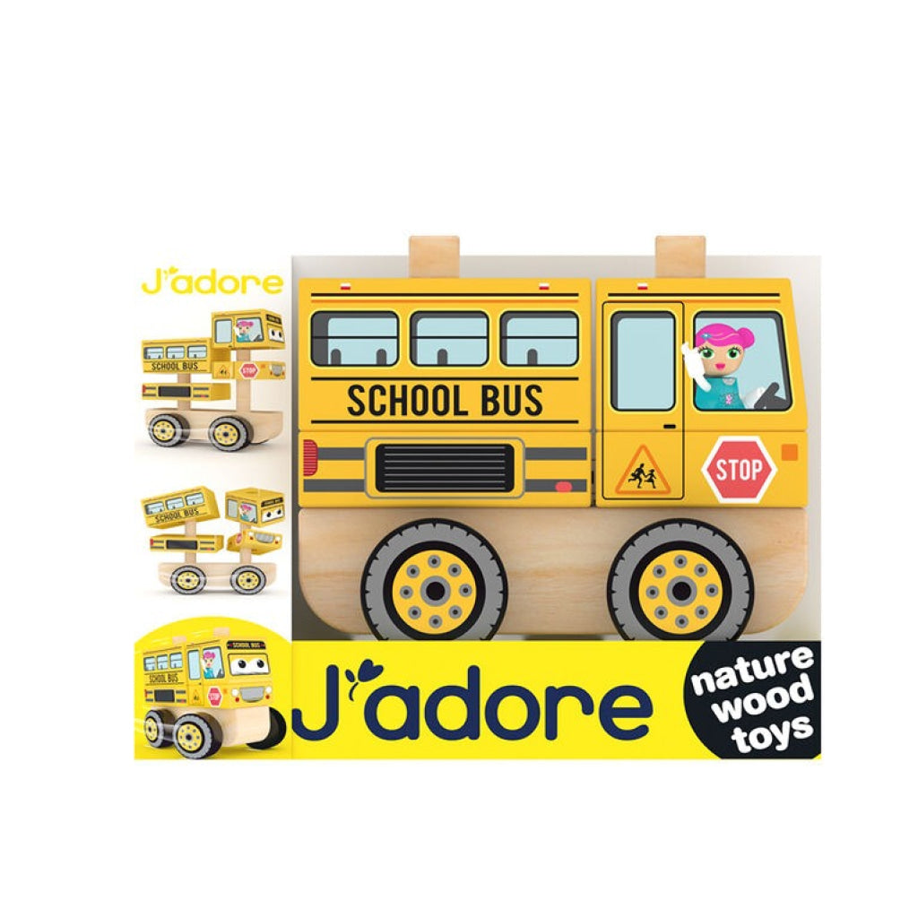 J’Adore School Bus Stacking - J’adore