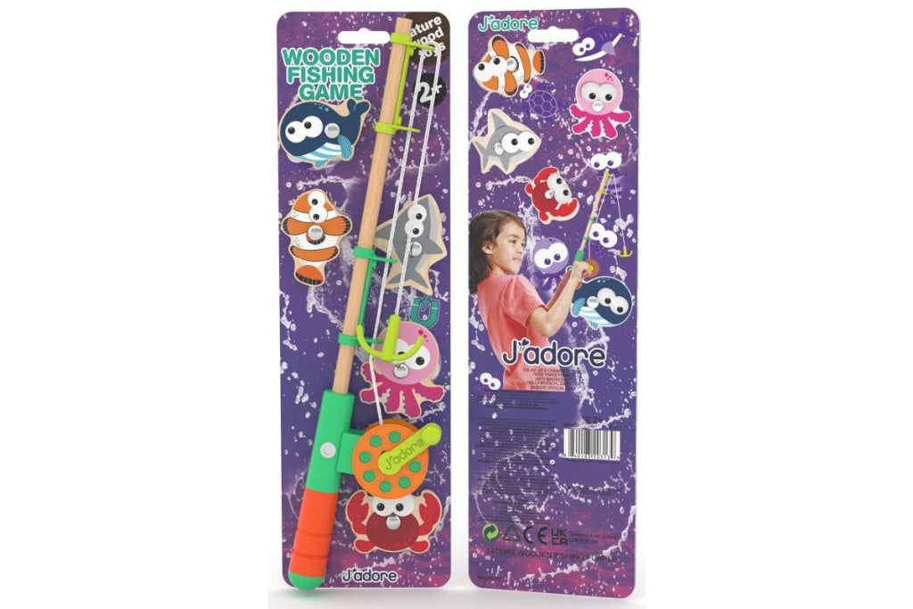 J’Adore Wooden Fishing Purple - J’adore