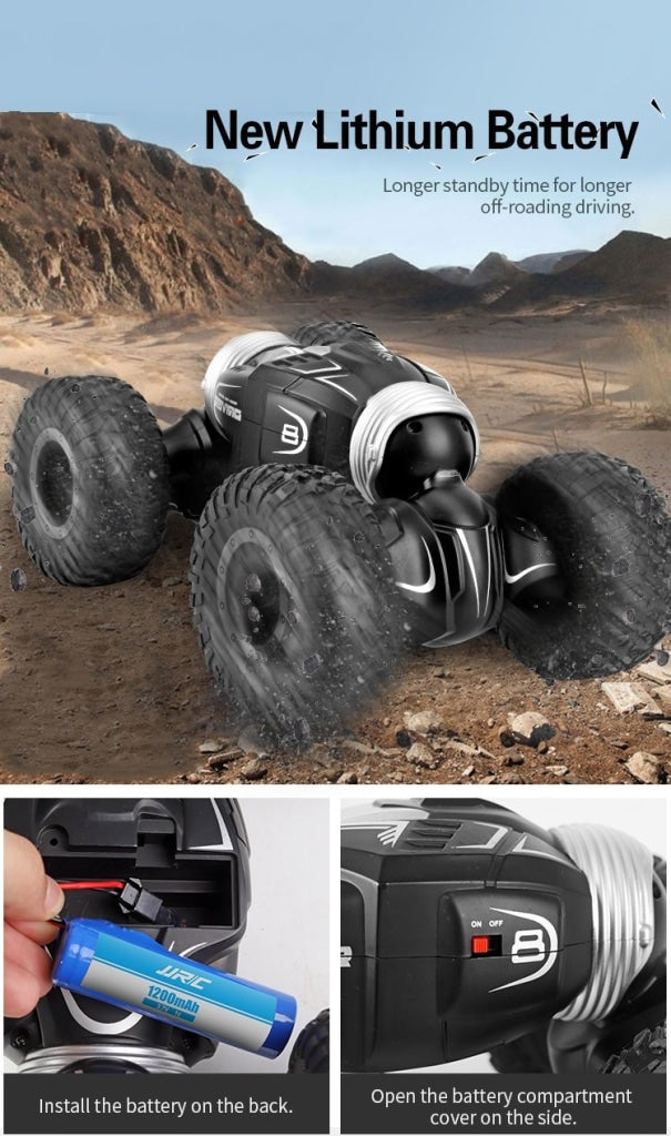 Jjrc Q70 Twist 1:16 2.4G Double-Sided Climbing Transforming Remote Control Truck