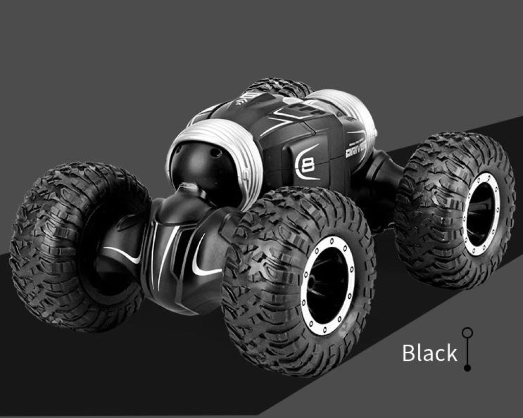 Jjrc Q70 Twist 1:16 2.4G Double-Sided Climbing Transforming Remote Control Truck Black