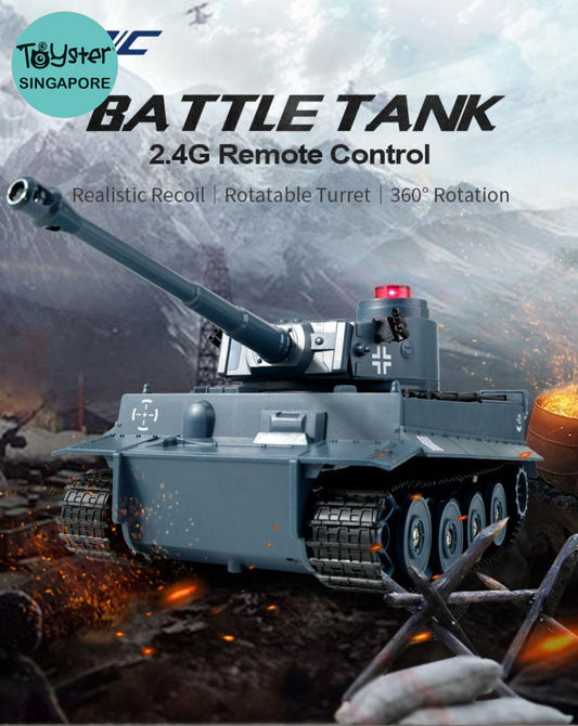 Jjrc Q85 1/30 2.4G Battle Rc Tank Vehicle - Blue