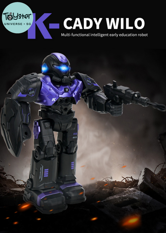 Jjrc R20 Cady Wilo Rc Robocop 2.4G Firing Bullet Programming Robot - Yellow