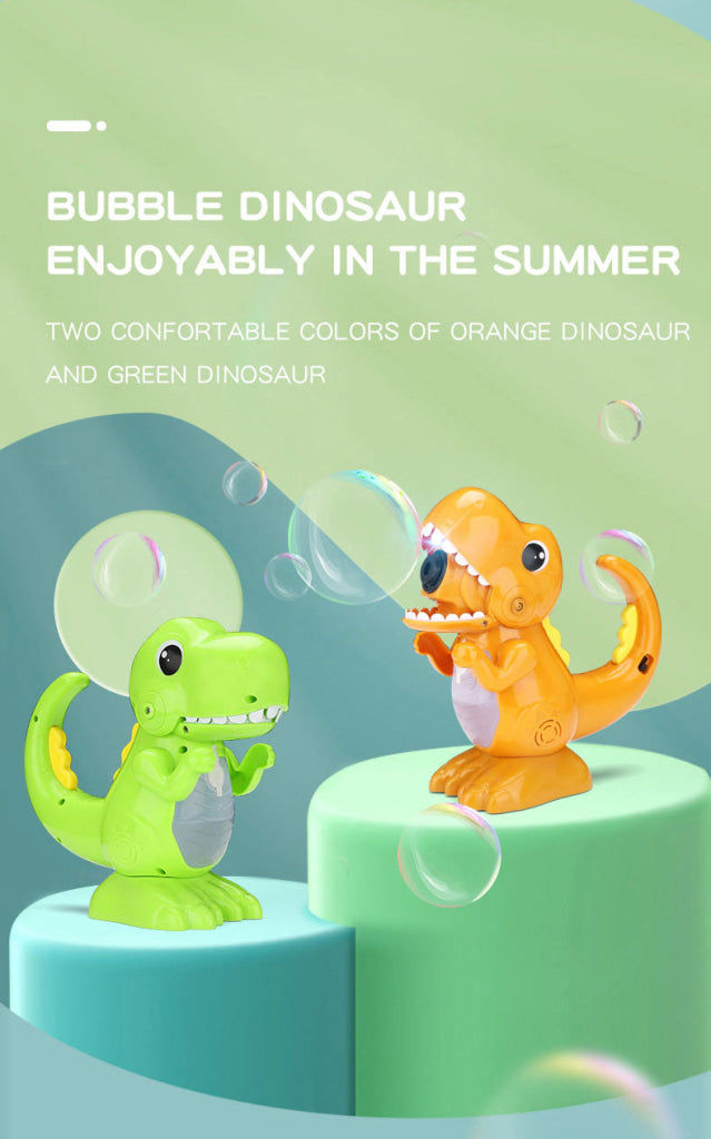 Jjrc V06 Dinosaur Electric Bubble Machine - Green