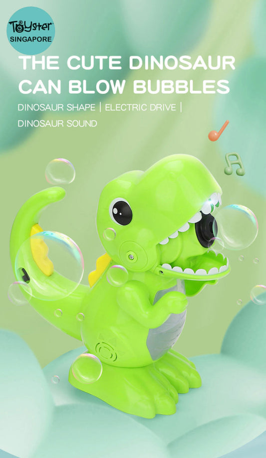 Jjrc V06 Dinosaur Electric Bubble Machine - Green