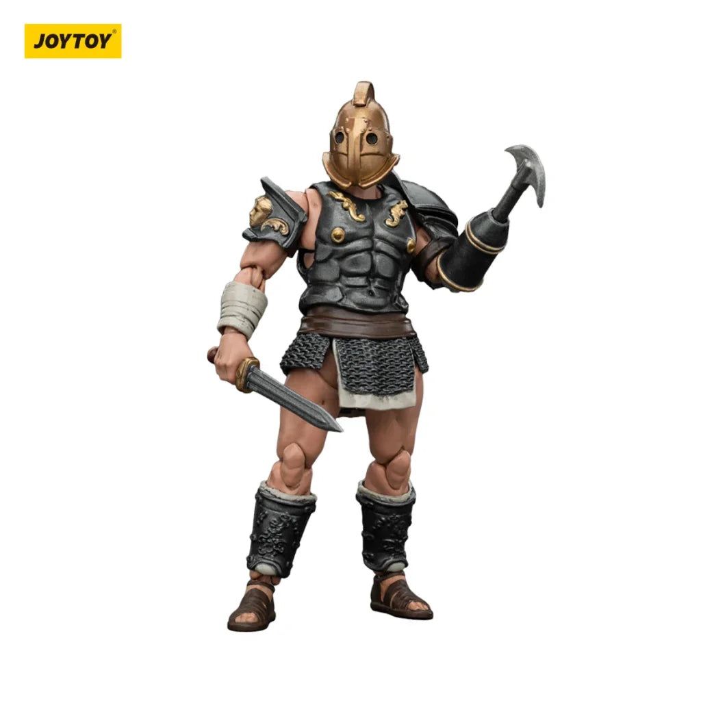 JOYTOY 1/18 Action Figures Anime 10.8cmRoman Gladiator Hasta Thraex Dimachaerus Retiarius Secutor Gladiator - Secutor