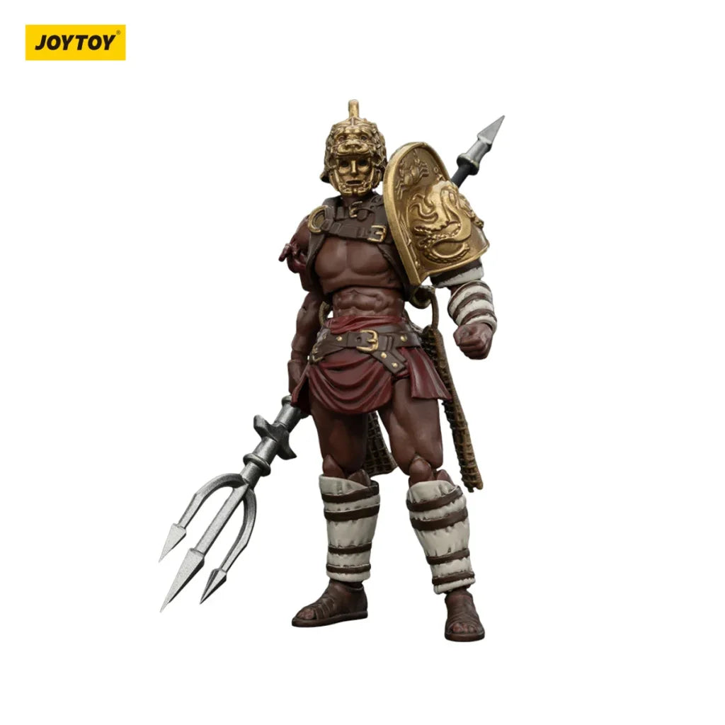 JOYTOY 1/18 Action Figures Anime 10.8cmRoman Gladiator Hasta Thraex Dimachaerus Retiarius Secutor Gladiator - Retiarius