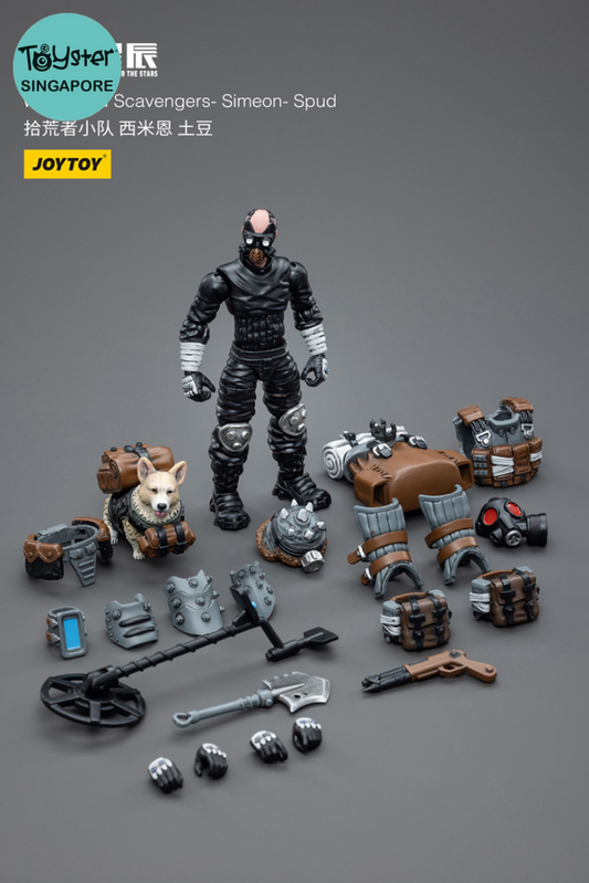 Joytoy Battle For The Stars Wasteland Scavengers - Simeon Spud