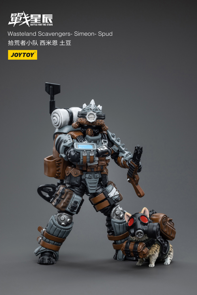 Joytoy Battle For The Stars Wasteland Scavengers - Simeon Spud