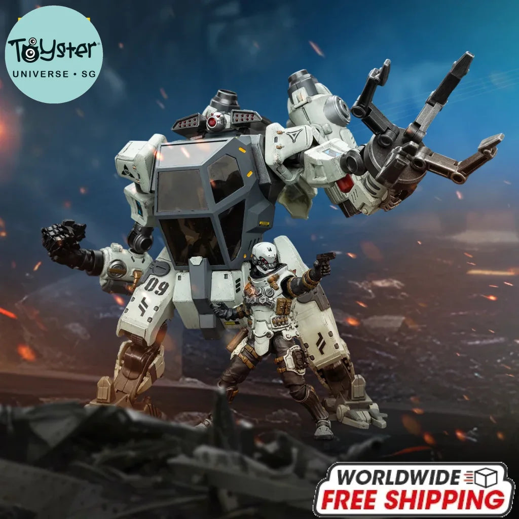 JOYTOY Battle Star 1/18 Action Figures Anime 18.3cm North 09 Strike Attack Mecha - North 09 / 18.3cm