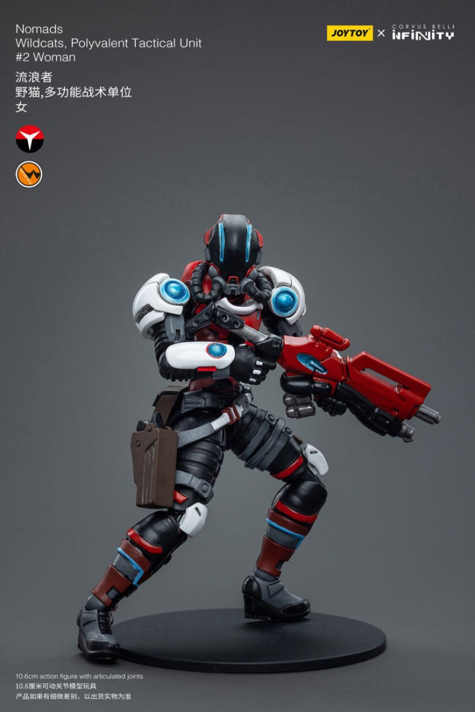 Joytoy Corvus Belli Infinity Nomads Wildcats Polyvalent Tactical Unit #2 Woman