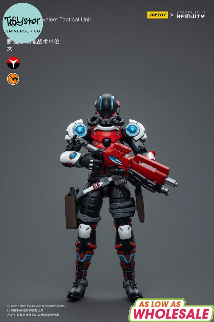Joytoy Corvus Belli Infinity Nomads Wildcats Polyvalent Tactical Unit #2 Woman