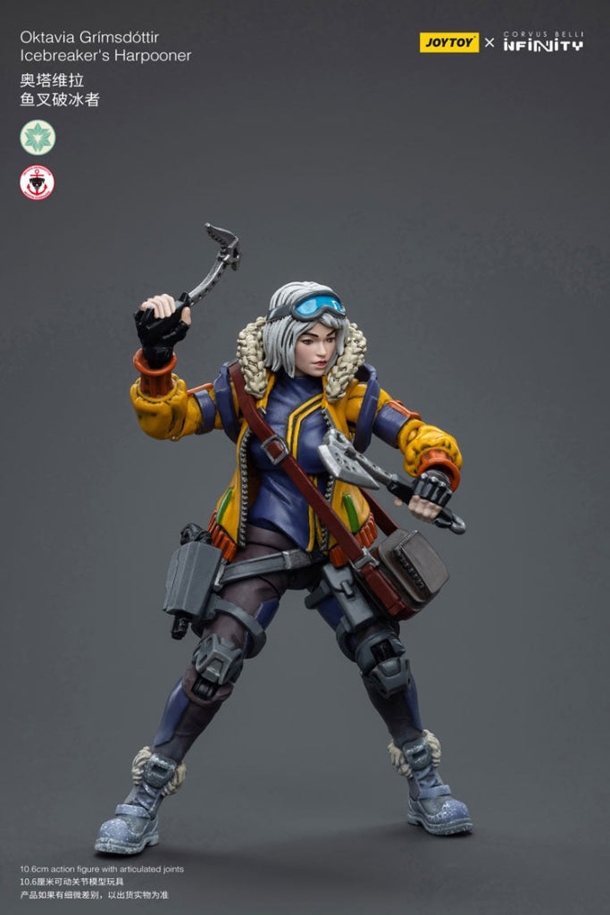 Joytoy Corvus Belli Infinity Oktavia Grimsdottir Lcebreaker’s Harpooner