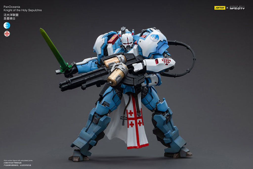 Joytoy Corvus Belli Infinity Panoceania Knight Of The Holy Sepulchre