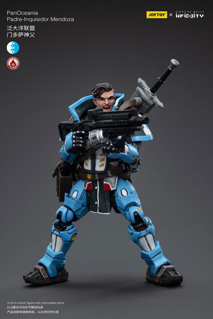 Joytoy Corvus Belli Infinity Panoceania Padre-Inquisidor Mendoza