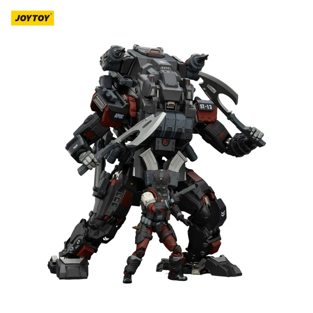 JOYTOY Dark Source 1/25 Action Figures APOC Series Annihilator Falcon Iron Assault Bedrock Sentence Storm Dauntless