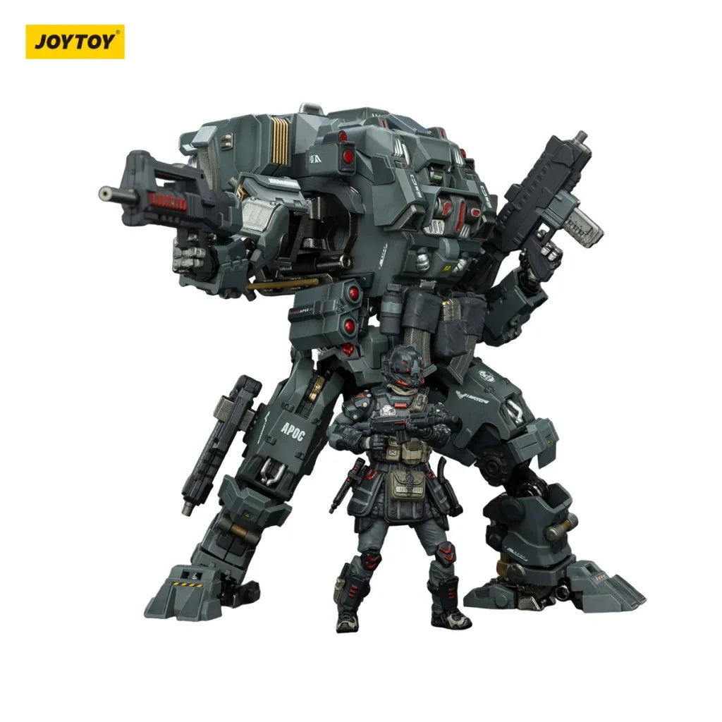 JOYTOY Dark Source 1/25 Action Figures APOC Series Bedrock Albus Standard Combat Type Mech - MirageMulti