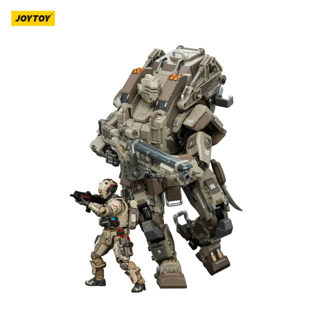 JOYTOY Dark Source 1/25 Action Figures APOC Series Bedrock Albus Standard Combat Type Mech - Precision Strike