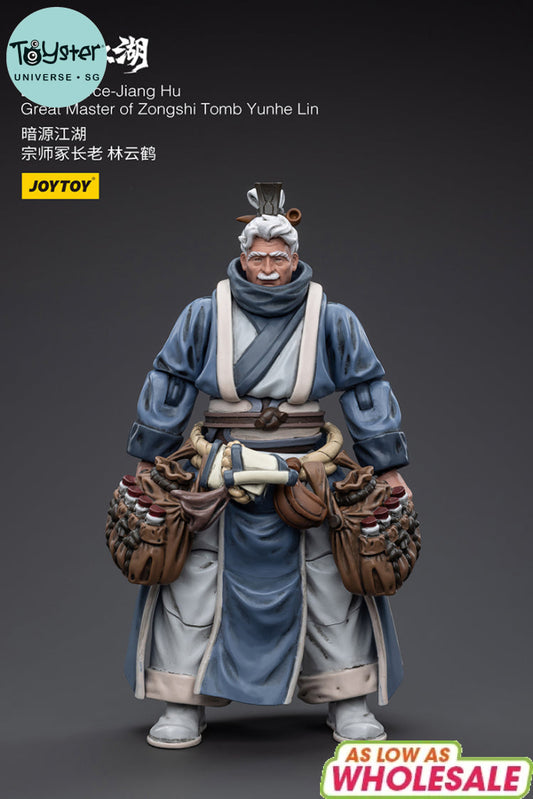 Joytoy Dark Source Jiang Hu Great Master Of Zongshi Tomb Yunhe Lin