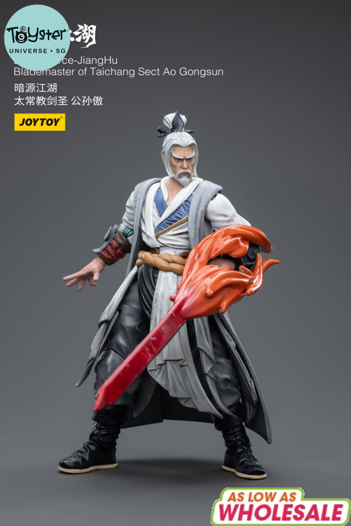 Joytoy Dark Source Jianghu Blademaster Of Taichang Sect Ao Gongsun