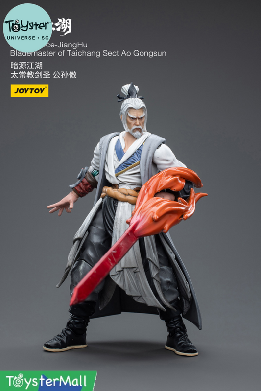 Joytoy Dark Source Jianghu Blademaster Of Taichang Sect Ao Gongsun