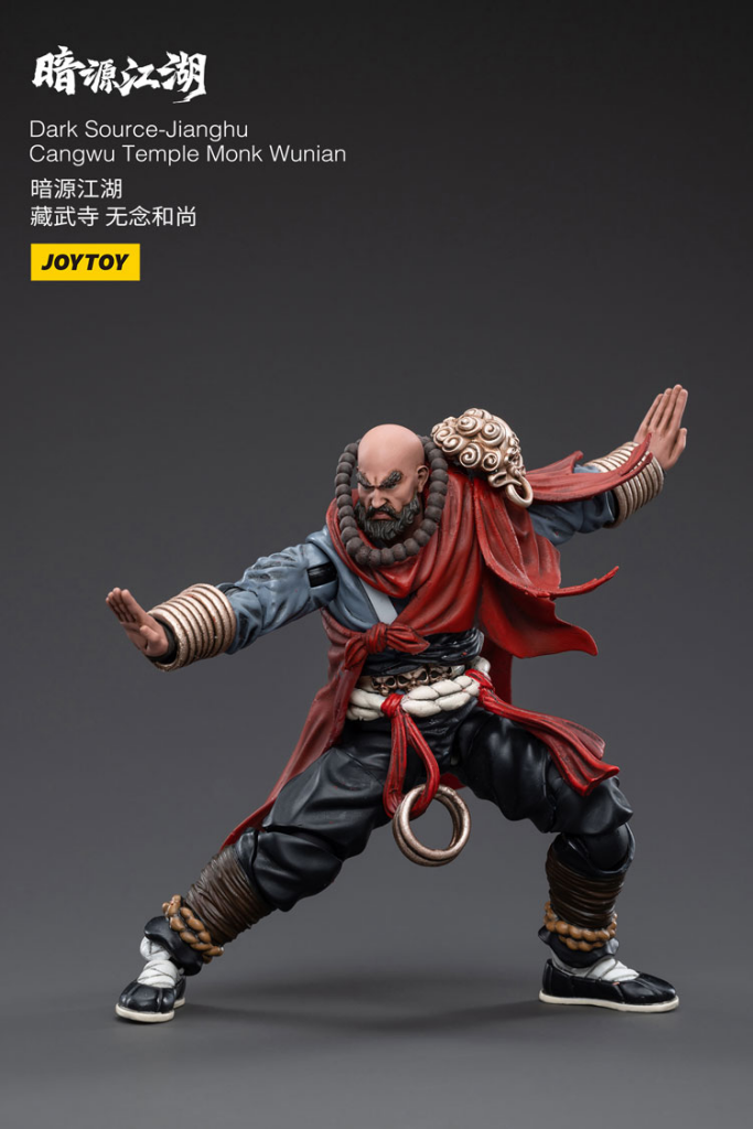 Joytoy Dark Source Cangwu Temple Monk Wunian