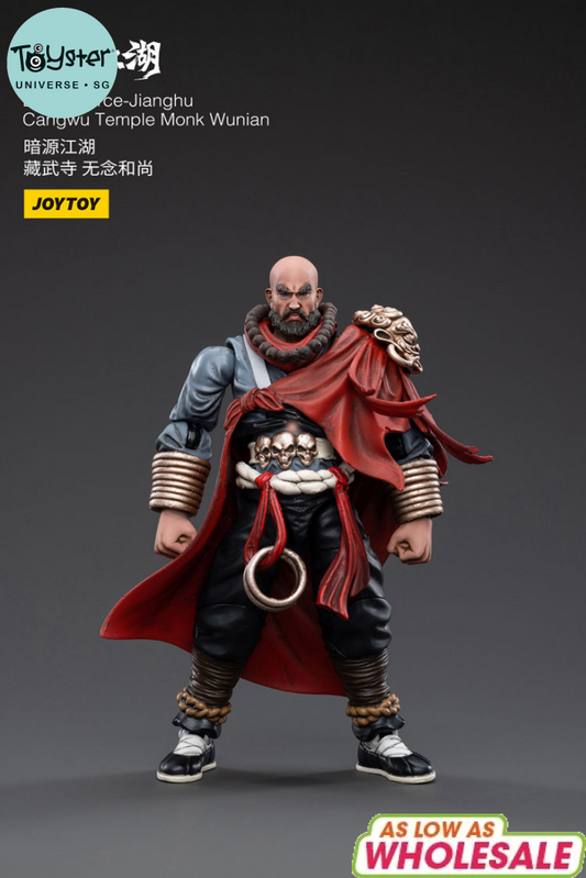 Joytoy Dark Source Cangwu Temple Monk Wunian