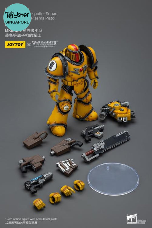 Joytoy Imperial Fists Legion Mkiii Despoiler Squad Sergeant With Plasma Pistol Jt9084 Warhammer 40K