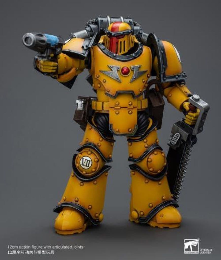 Joytoy Imperial Fists Legion Mkiii Despoiler Squad Sergeant With Plasma Pistol Jt9084 Warhammer 40K