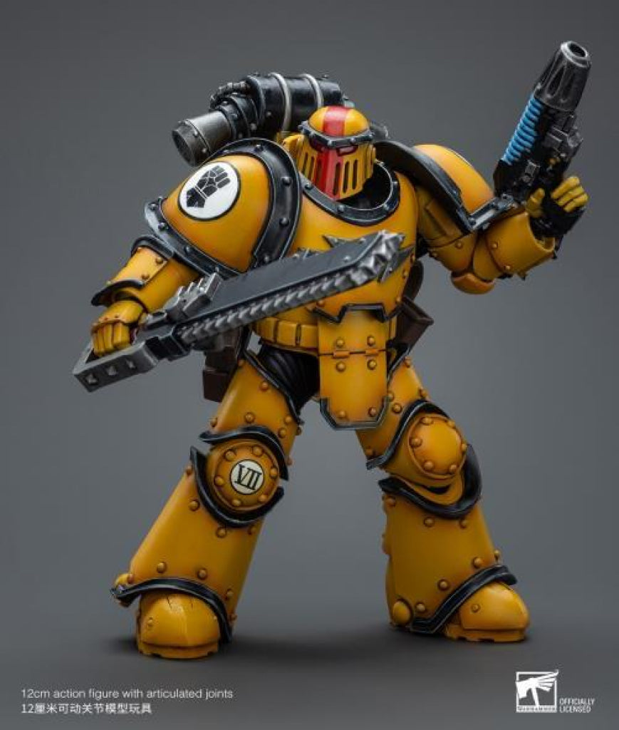 Joytoy Imperial Fists Legion Mkiii Despoiler Squad Sergeant With Plasma Pistol Jt9084 Warhammer 40K