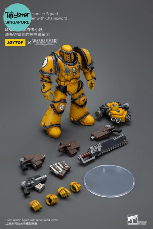 Joytoy Imperial Fists Legion Mkiii Despoiler Squad With Chainsword Jt9091 Warhammer 40K