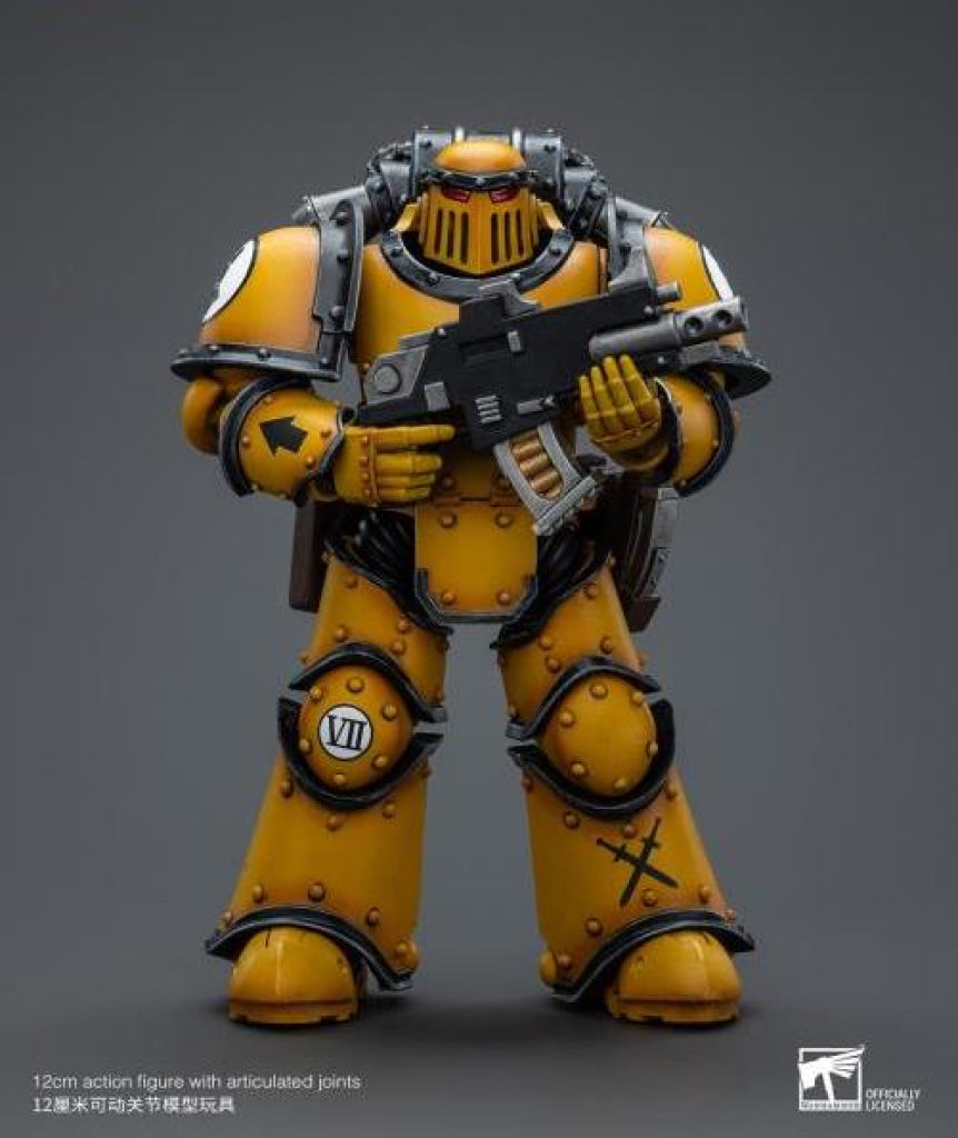 Joytoy Imperial Fists Legion Mkiii Tactical Squad Legionary With Bolter Jt9077 Warhammer 40K