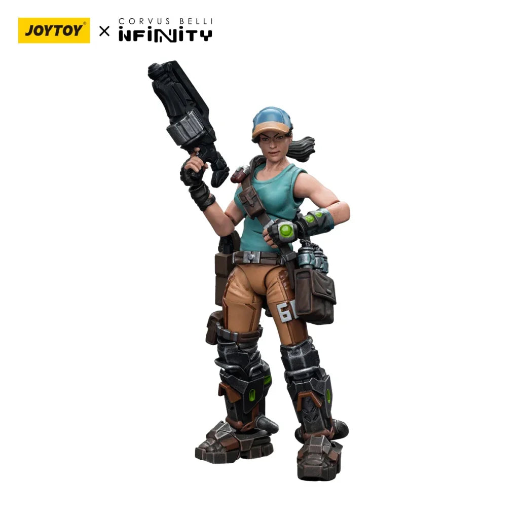 JOYTOY Infinity 1/18 Action Figures Monstruckers Oktavia Grimsdottir lcebreaker’s Harpooner