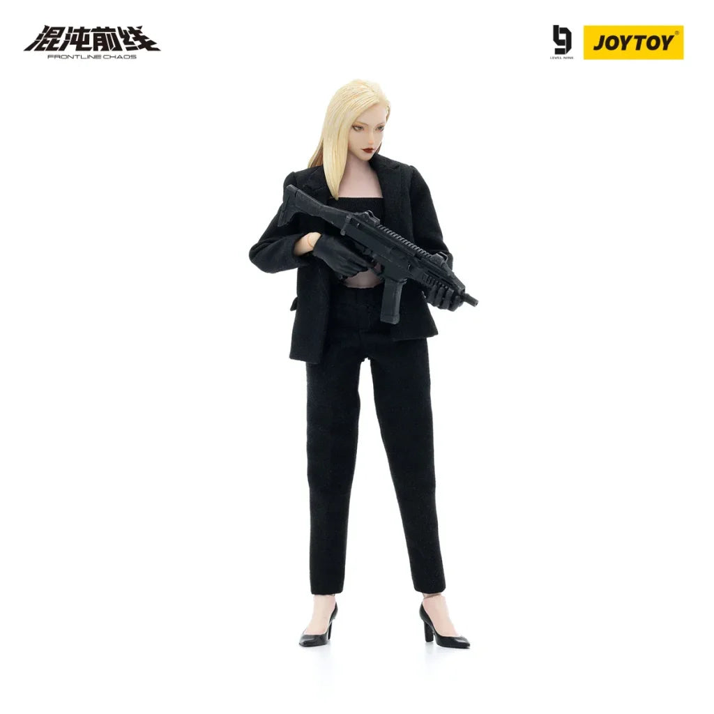 JOYTOY LEVEL NINE 1/12 16.5cm Action Figure Anime with Articulated Joints FRONTLINE CHAOS VERMOUTH