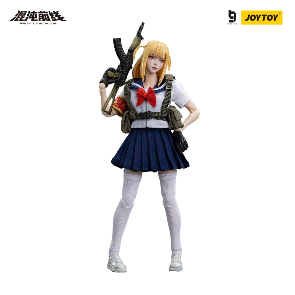JOYTOY LEVEL NINE 1/12 Action Figures Anime 16.5cm FRONTLINE CHAOS AMY DORA XENA