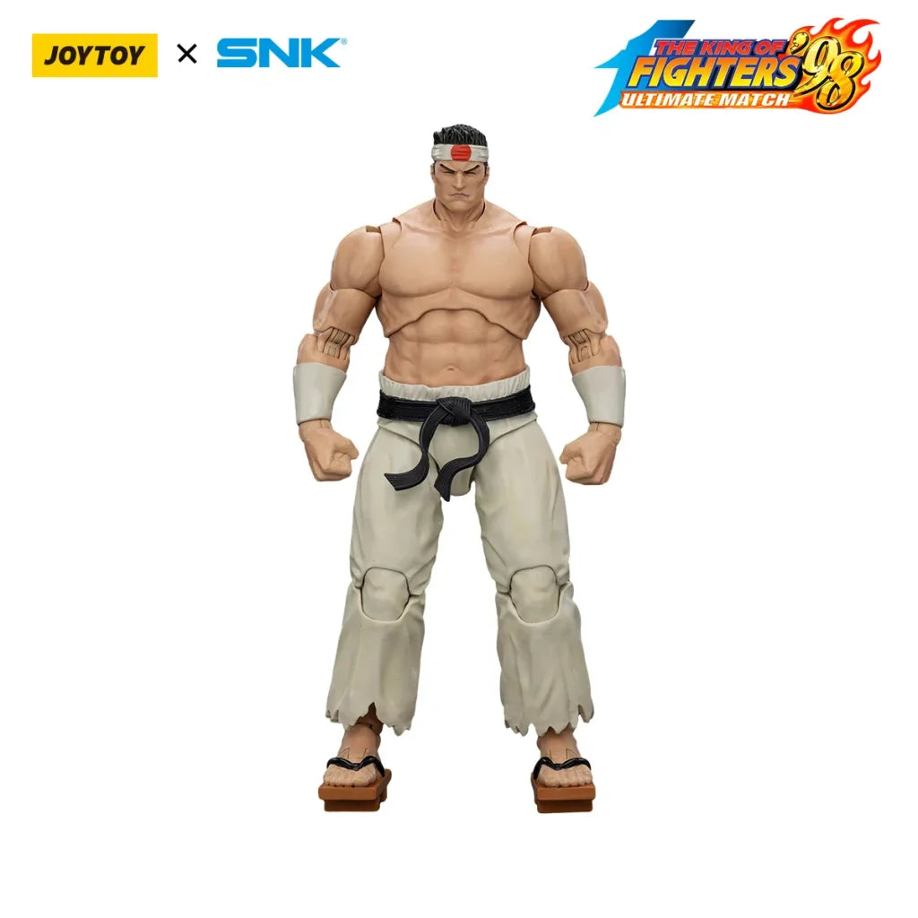 JOYTOY SNK 1/18 Action Figures KOF 98UM Hero Team Kyo Kusanagi Goro Daimon Benimaru Nikaido - Goro Daimon / 11.7cm