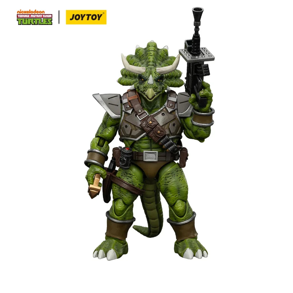JOYTOY TMNT 1/18 Action Figures Anime 13.2cm Captain Zorax Adjutant Zork Triceraton Infantryman - Adjutant Zork / 13.2