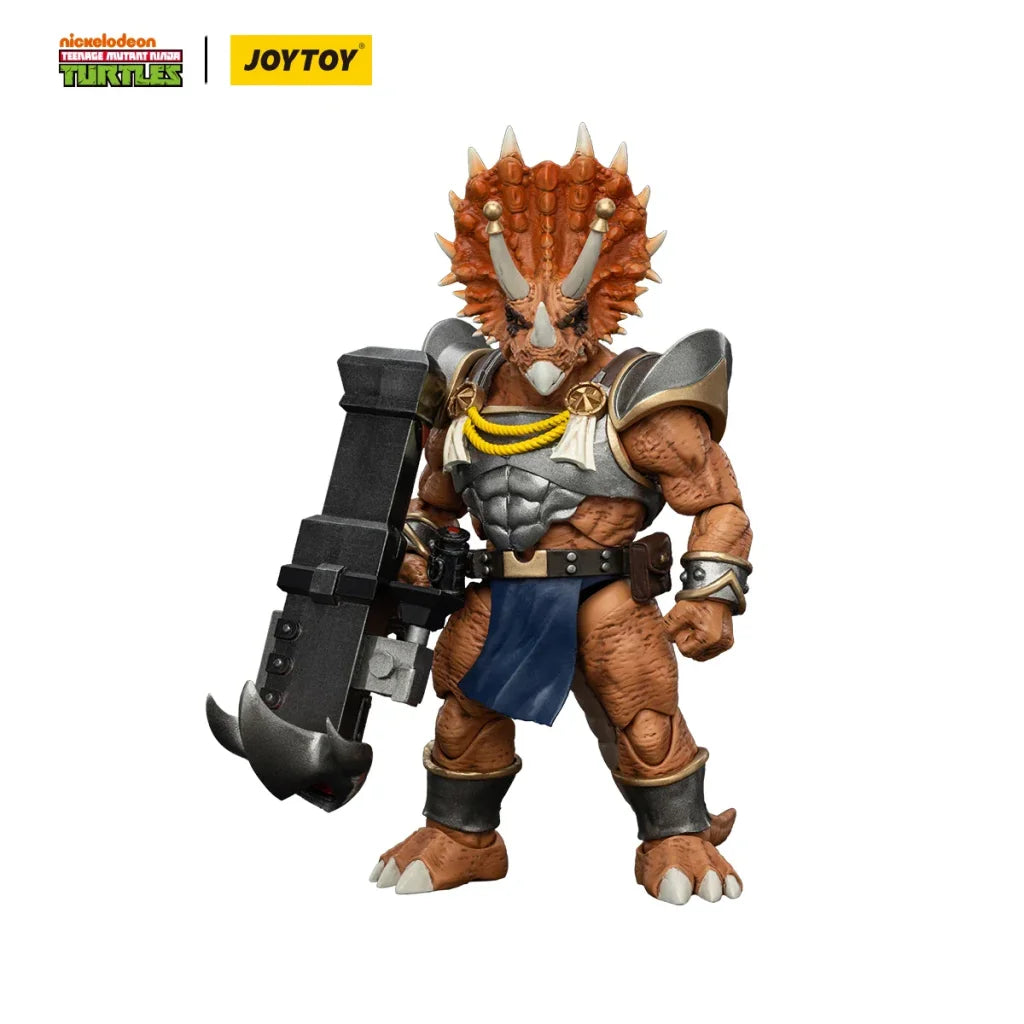 JOYTOY TMNT 1/18 Action Figures Anime 13.2cm Captain Zorax Adjutant Zork Triceraton Infantryman - Captain Zorax / 13.2