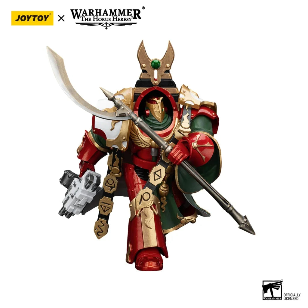 JOYTOY Warhammer 40k 1/18 Action Figures 14.3cm Thousand Sons Legion Praetor in Cataphractii Terminator Armour - 14.3cm