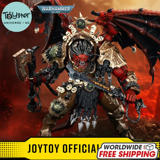 JOYTOY Warhammer 40k 1/18 Action Figures 38cm World Eaters Angron Daemon Primarch of Khorne - Angron / 38cm